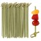 Kitcheniva 100 Pcs Disposable Bamboo Food Skewers & Picks - Perfect for BBQ, Cocktails, Fruits, Cheese, Snacks, Sandwiches